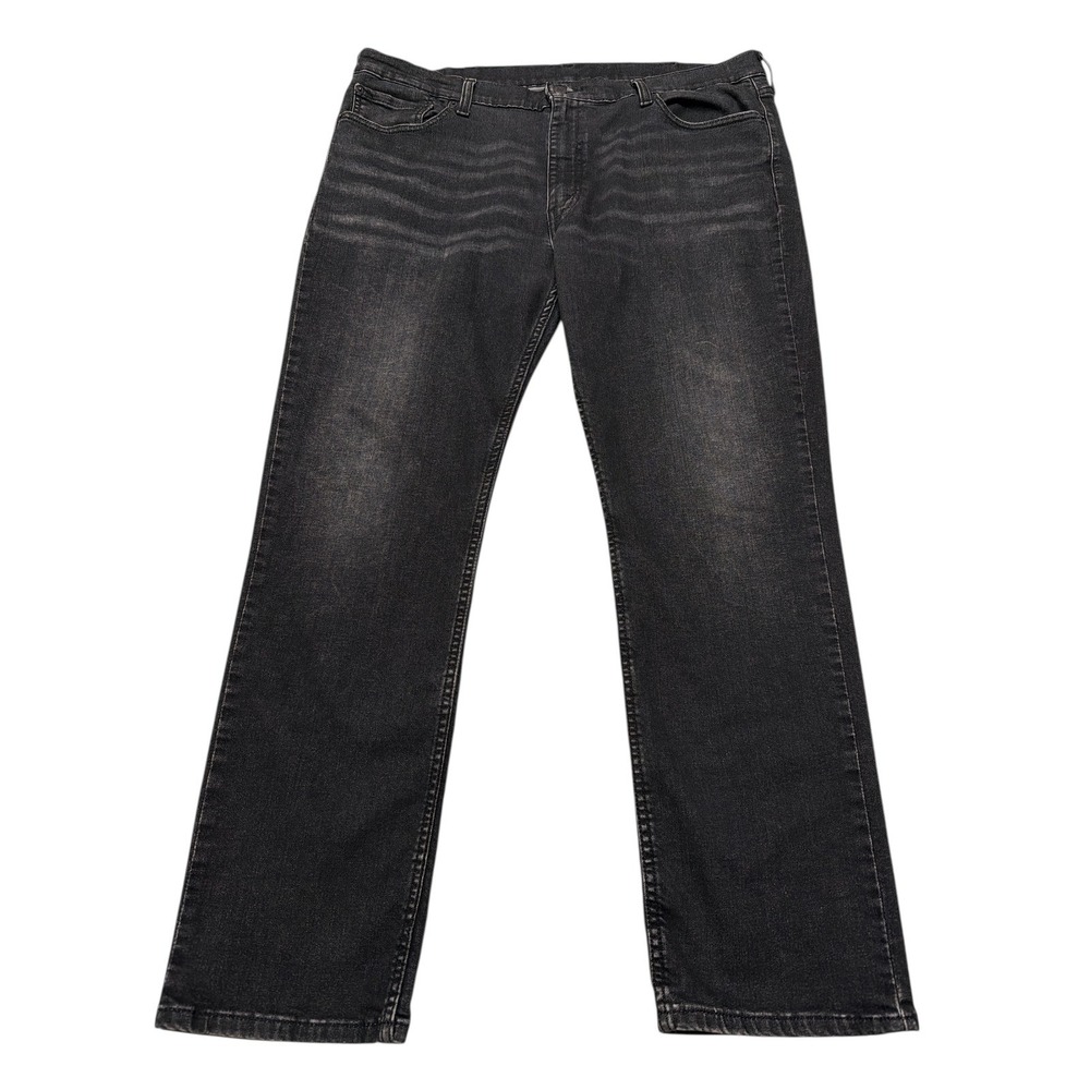 Levi's 511‎ Slim Fit Black Stretch Jeans Men's 42x30 WaterLess Denim